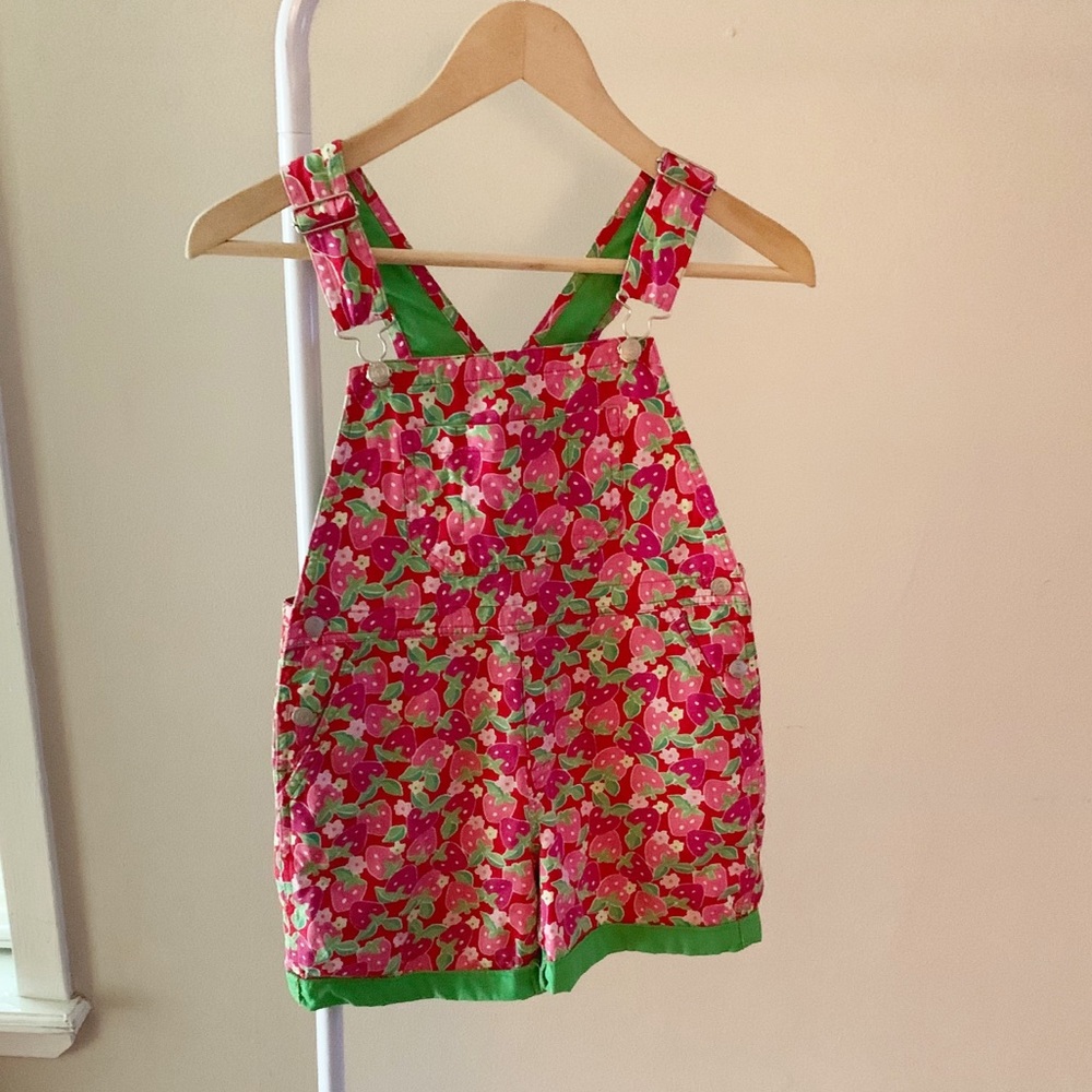 Lilly Pulitzer Strawberry Overalls
